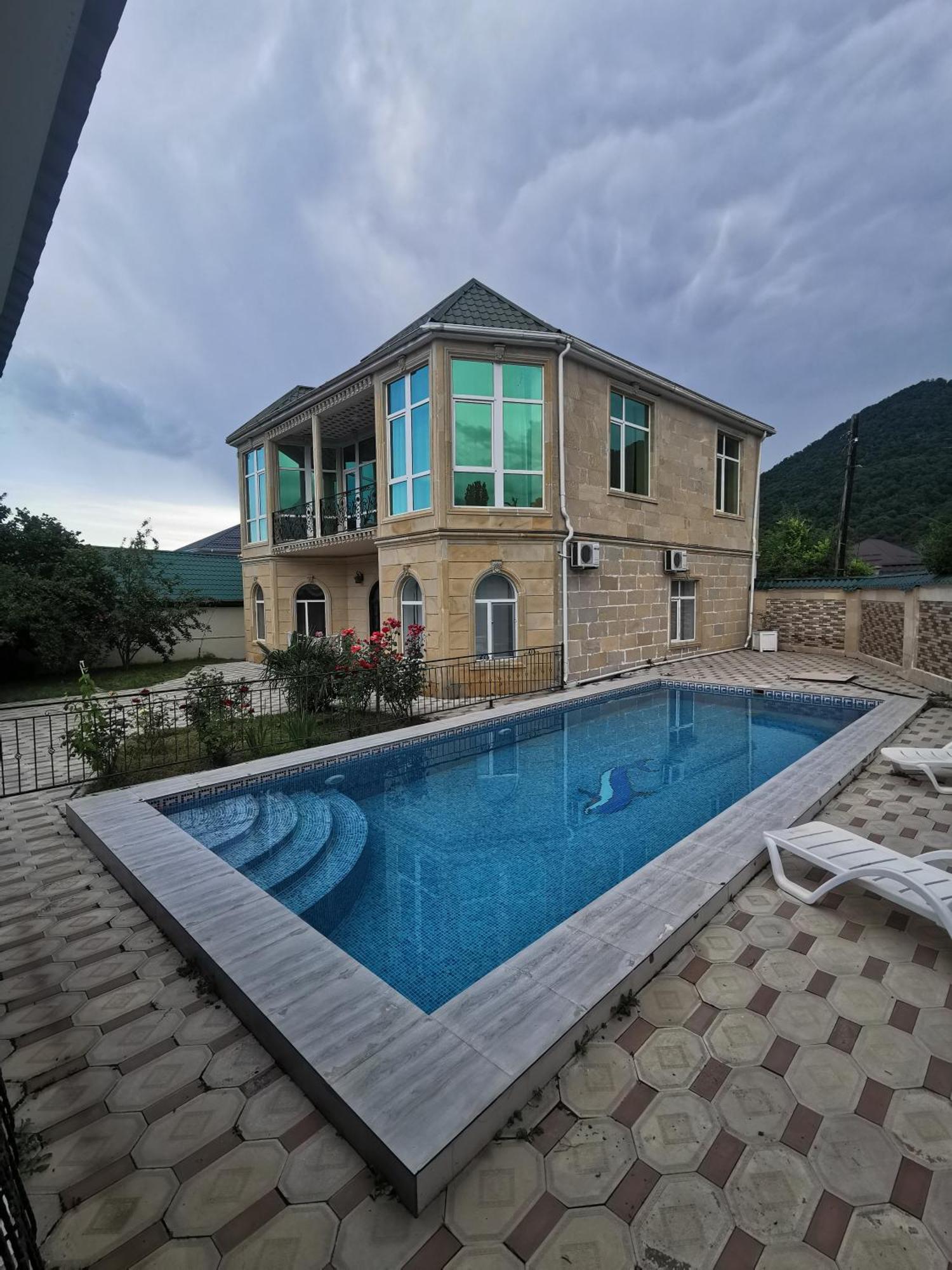 Raffles Villa With Pool Gabala Exteriér fotografie